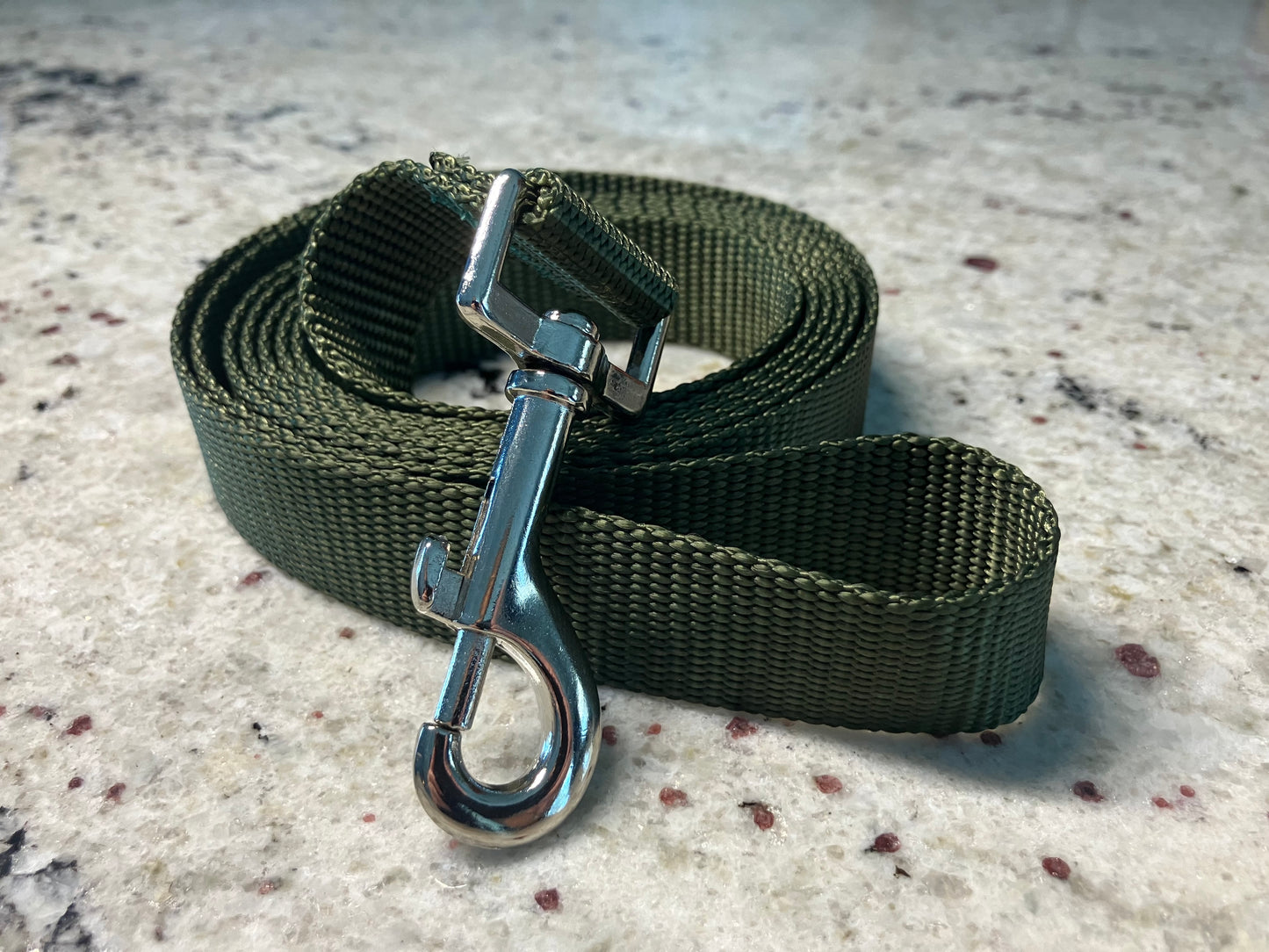 1" Solid Color Leash