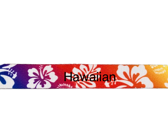 1" Patterned Leashes