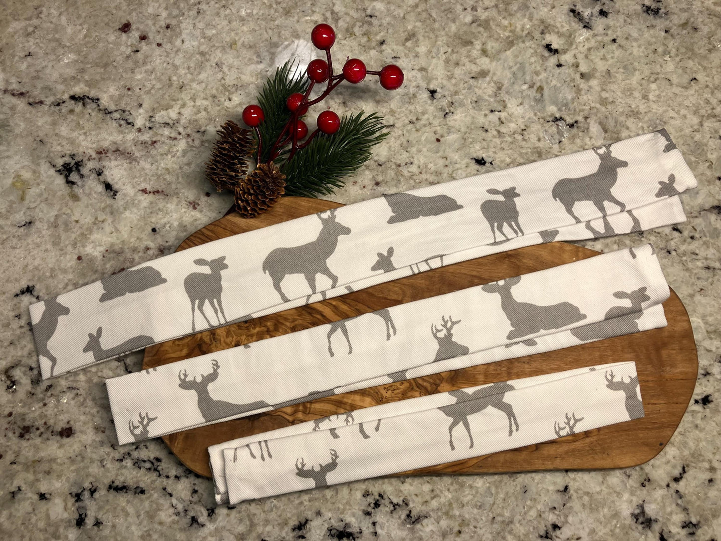 Christmas Reindeer Collar Cover