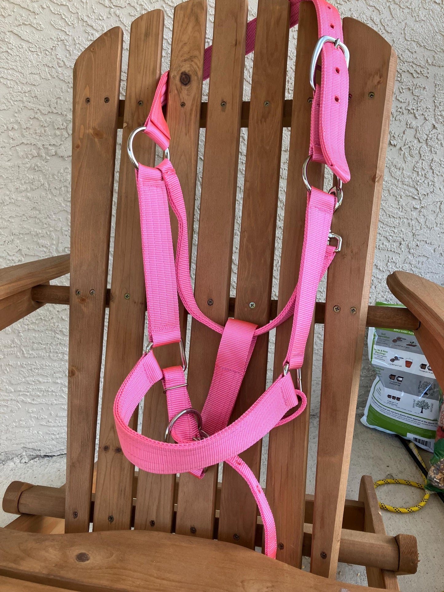 Draft horse 1.5” width halter Custom sewn by your specs, triple stitched triple ply with sewing throughout webbing for strength