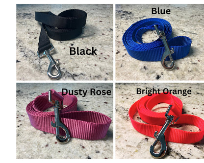 5/8" solid Color Leash