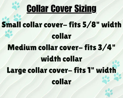 Valentines Day Dog Collar Cover, Cute Dog accessories, Dog Scrunchie
